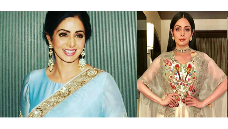 Sridevi Kapoor's Legendary Looks For тАШMomтАЩ Promotions See In Pics