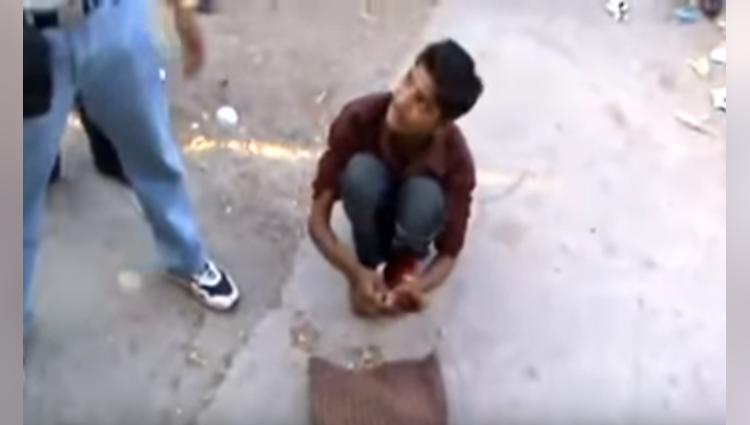 awesome magic by street kid