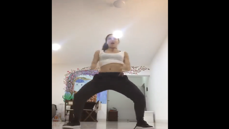 Elli Avram shutting it down with her moves on the irresistible beats