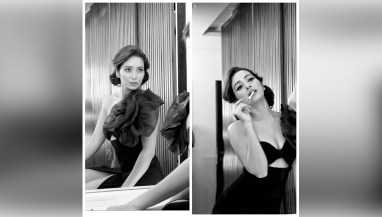 TV actress Asha Negi looks every inch of a seductress holding a cigarette in her LATEST PHOTO SHOOT!