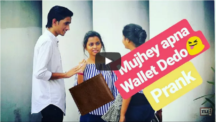Give me your wallet Pickpocket Pranks in India 2017 Comment Trolling The Liberal Indian TLI