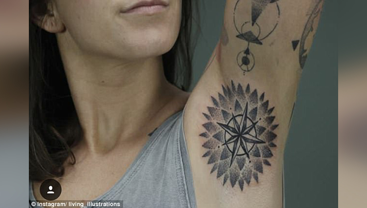 These trendy armpit tattoos are beautiful but weird as hell 