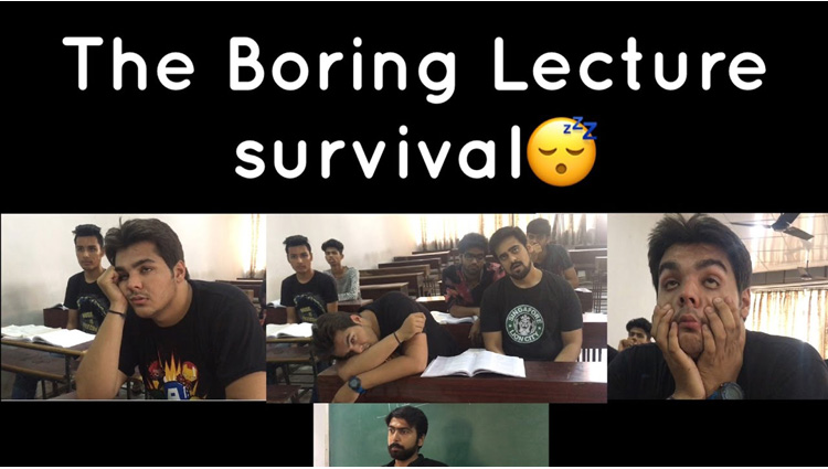 The Boring lecture Survival