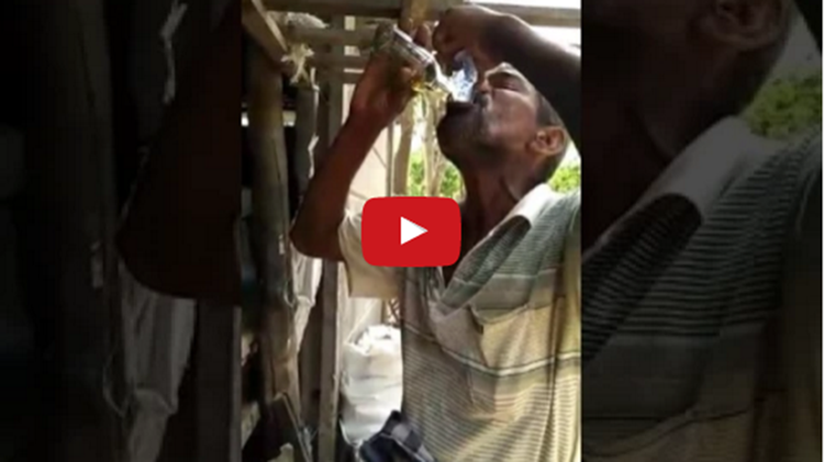 alcoholic men viral video