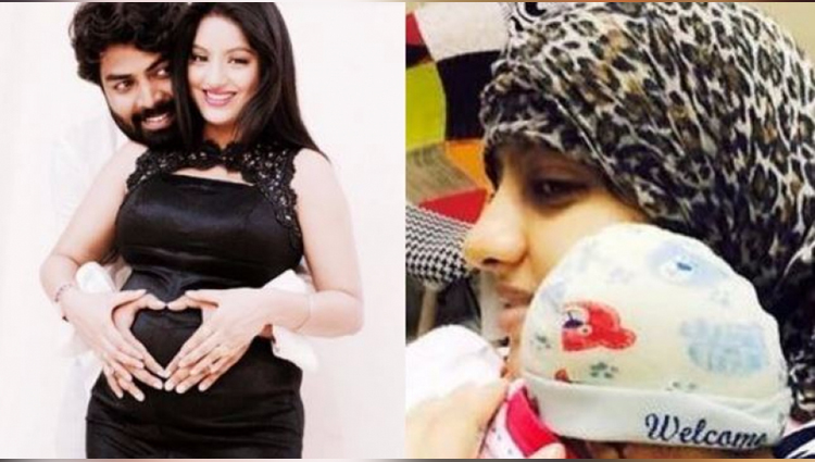 deepika singh shares a picture with her baby
