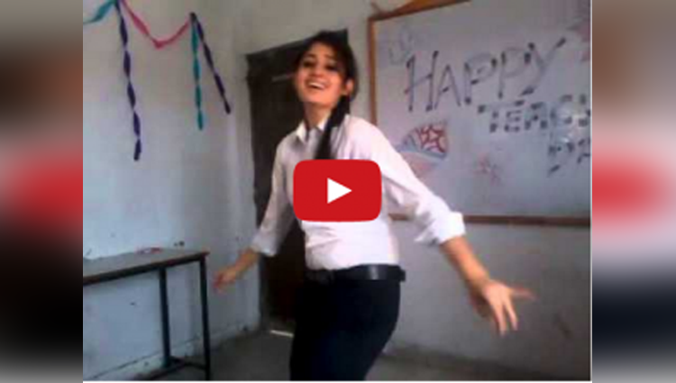girl dance in college