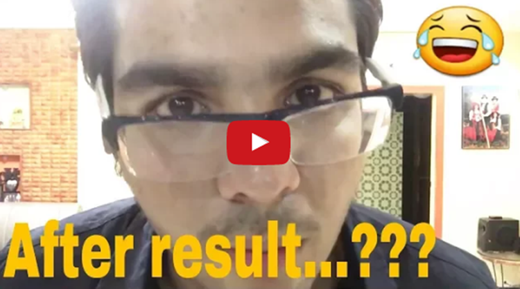 funny video after result is come