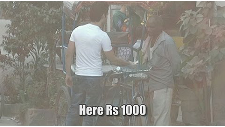 This Rickshaw Puller Refused Rs 1000 for Rs 50 Fare