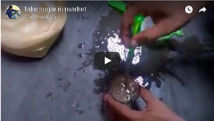 fake sugar in market