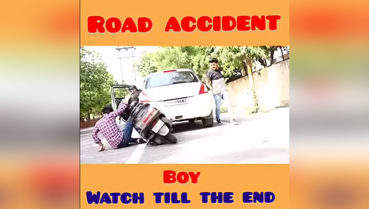 road accident boys vs girls reaction virat beniwal
