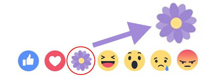 Mothers Day Facebook Creates New Flower Like Button
