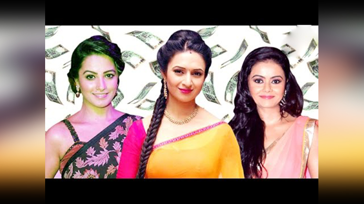 popular TV actresses per day salary