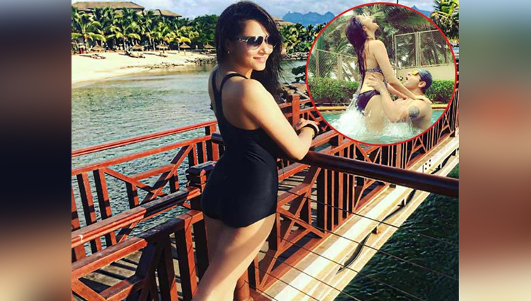 Actress Rishina Kandhari is enjoying vacation with husband, see pics