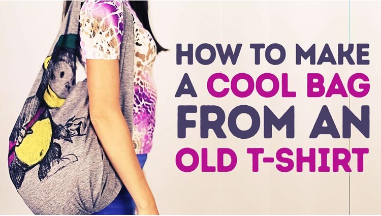 how to reuse your old t shirt