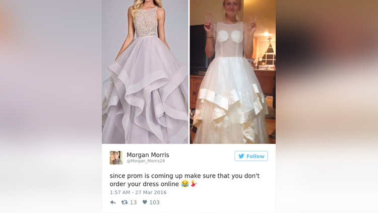 Teens Are Sharing Prom Dresses They Regret Buying Online