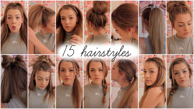 15 heatless hairstyles Lilyellaburt