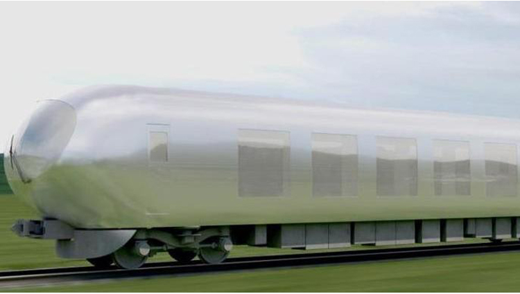 japan is designing an invisible train to hit the tracks by 2018