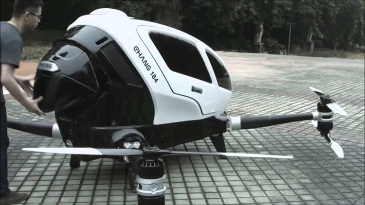 EHang 184 the flying taxi