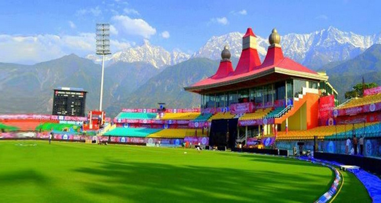 dharmshala most beautiful stadium of the world