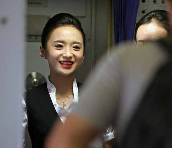 chinese girl air hostess photos
