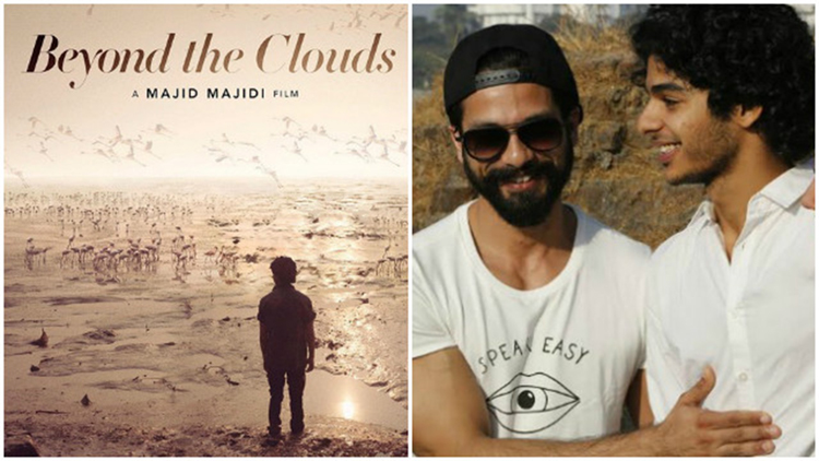 first poster of shahid kapoors brother ishaan khattars debut film beyond the cloud