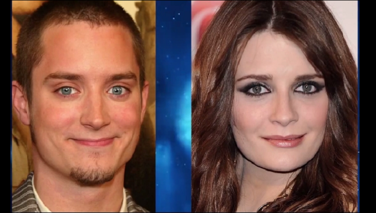 Mischa Barton and Elijah Wood