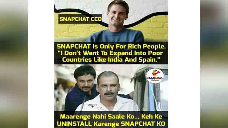 Twitter storms out after Snapchat CEO calls India a poor country