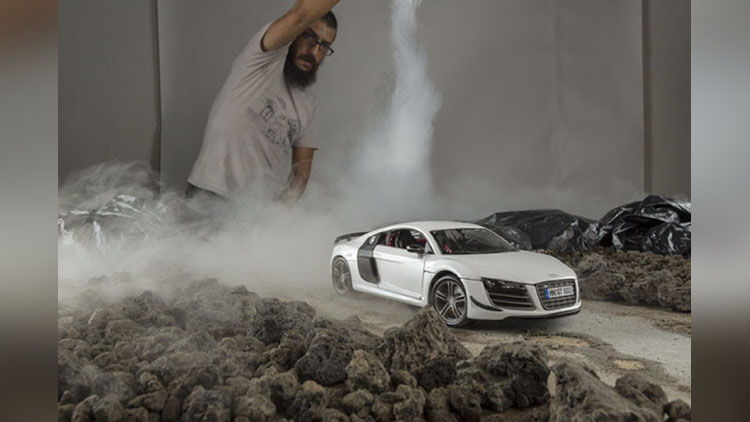 These Audi R8 Photos Were Shot with a Model Car and Clever Angles