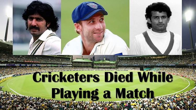 cricketers who died during a cricket