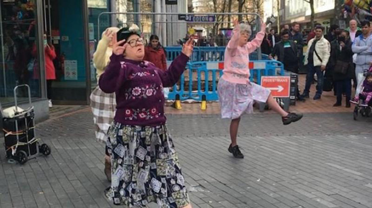 The Dancing Grannies Take Bhangra To Touchwood
