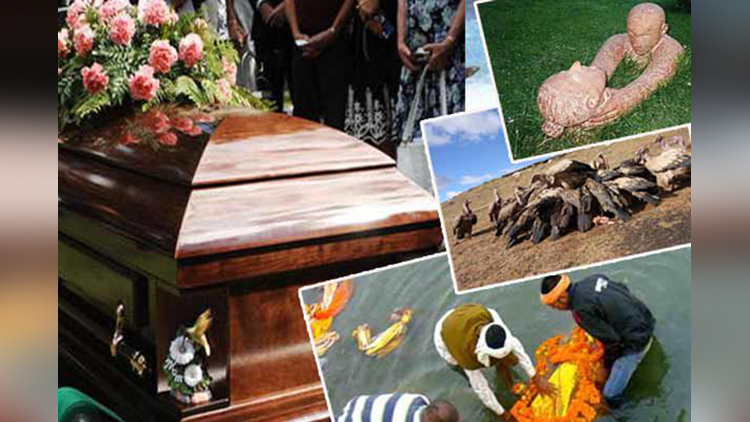 weird funeral rituals around the world