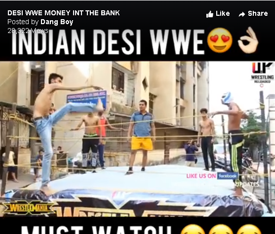 indian desi WWE viral video