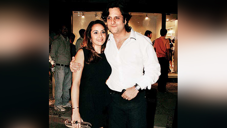 Fardeen Khan and Natasha Madhvani