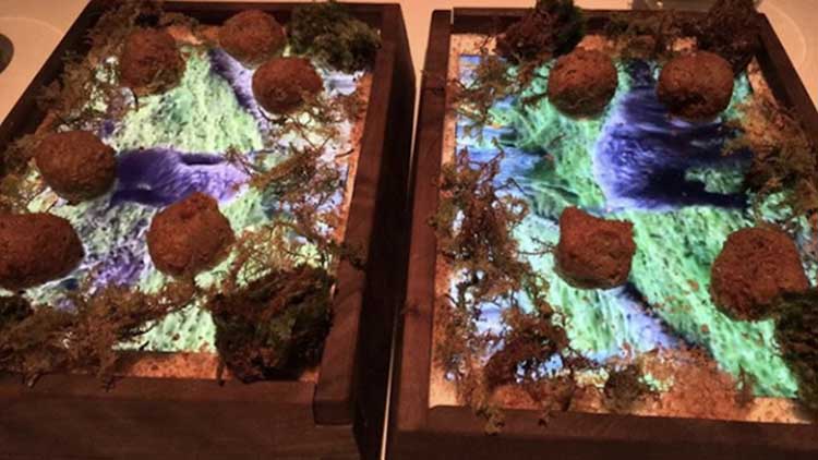 this restaurant is now serving fancy food on ipads