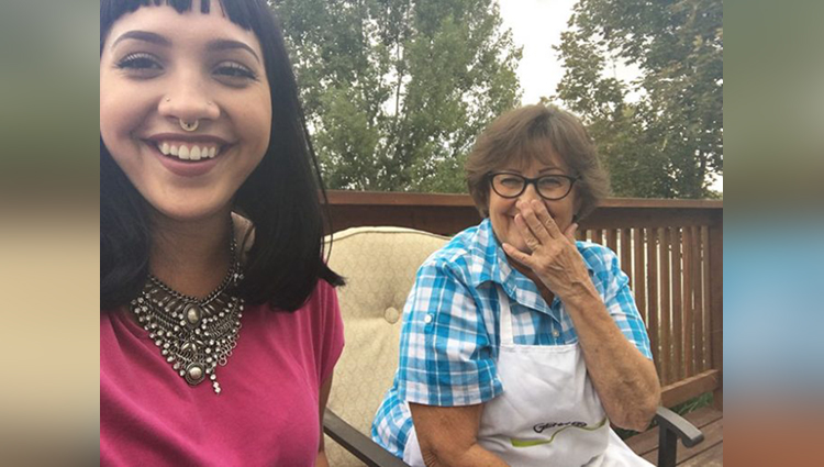 Internet Famous Grandma Keeps Her Granddaughter Updated With Her Awe-Inspiring Photos!