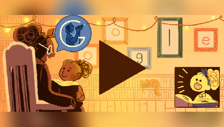 womens day special doodle by google