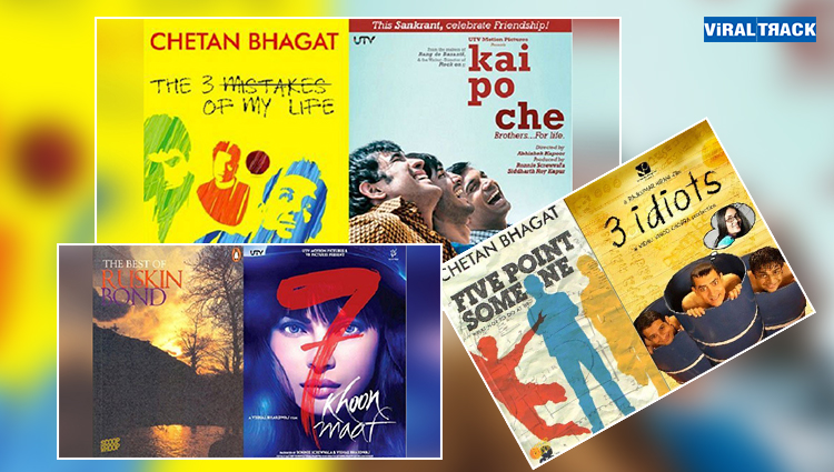 Bollywood Movies which Have Been Adapted From Popular Novels!