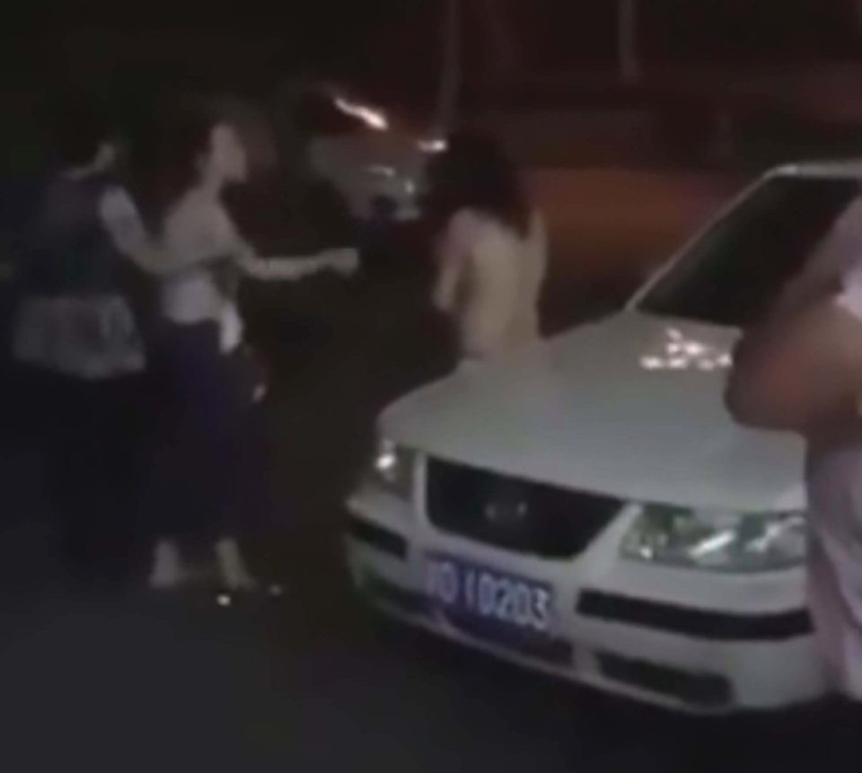 girl beaten by lovers wife