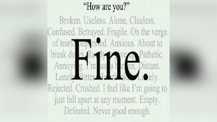 Is it Even Possible to Always be Fine? So Why to Answer Every HRU as 'I'm Fine'??