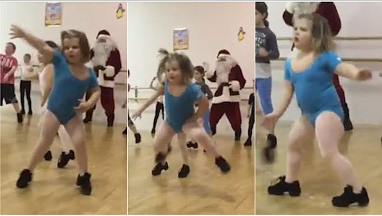 See, Funny Dance Moves Of These  Little Champ In This Video