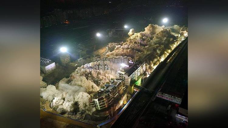 buildings demolished in china