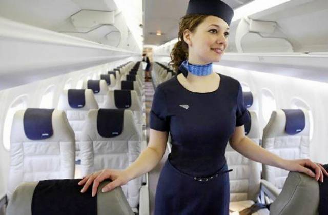 Air Hostess did this After passengers getting off from the plane