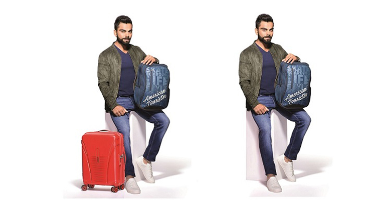  OMG! For All The Kohli Fans Here Is A Good New, American Tourister Launched Him As Their Brand Ambassador