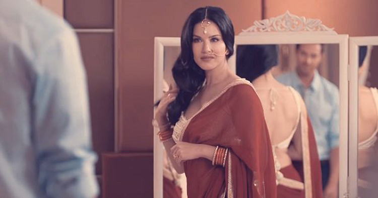 This Ad Of Sunny Leone Wearing Saree Will Definitely Be To Spicy And Sassy To Watch