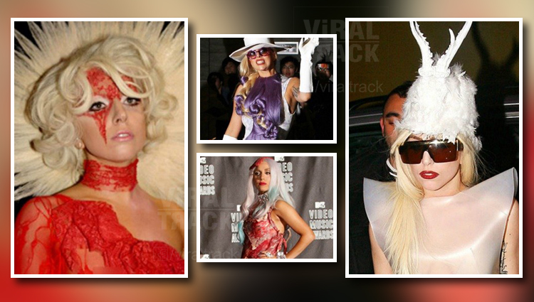 Lady Gaga's 20 Most Outrageous Outfits that would Make You Yell WTF!