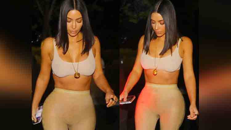 Kim Kardashian For A Dinner Date In Los Angeles 