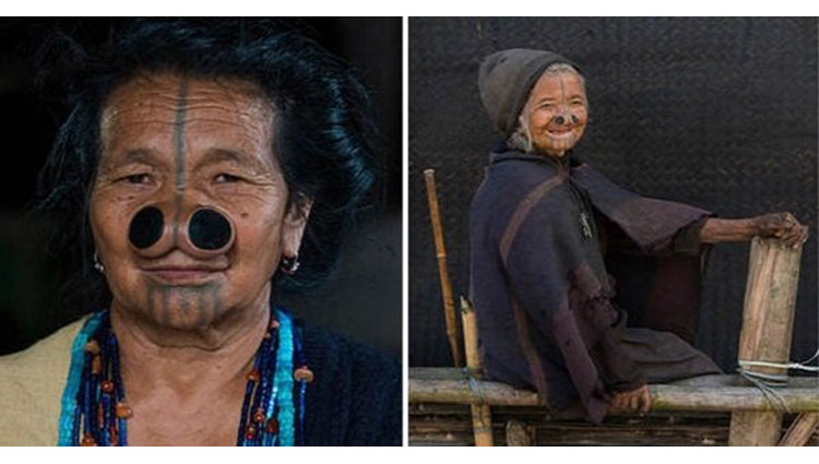 Women Of Apa Tani Tribe Follows Bizzare Custom To Look Ugly 