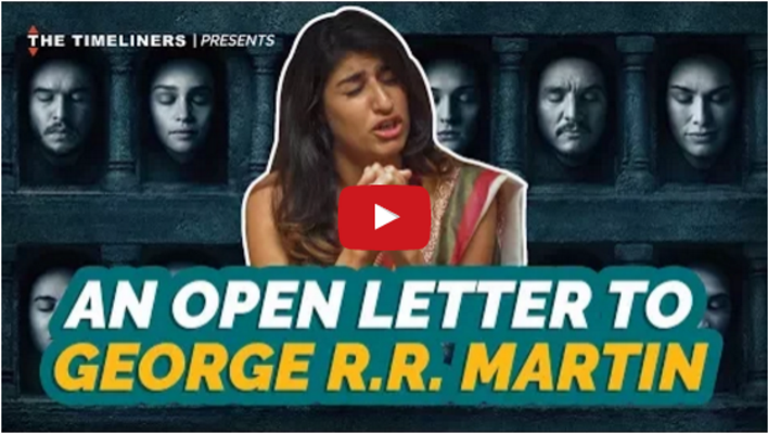 An Open Letter By GOT Writer George R.R To Its Fans