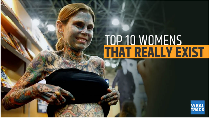 10 Strange Women Who Really Exists
