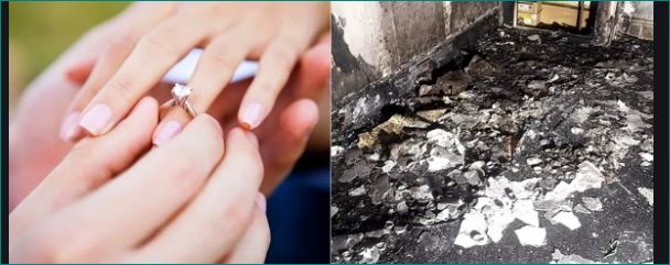 Boyfriend Accidentally Burns Down His Flat While Proposing To Girlfriend For Marriage